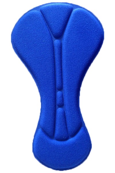 CPC021 Customized cycling pants cushions Cycling panty liner Silicone cushions Moisture wicking 19*32CM cycling pants cushion supplier 1207 back view